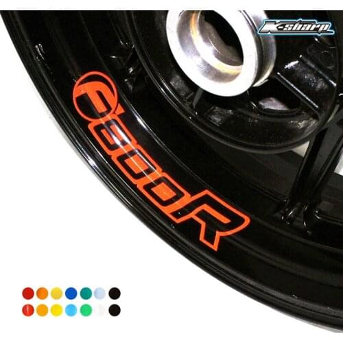 8 X CUSTOM INNER RIM DECALS WHEEL Reflective STICKERS STRIPES FIT BMW F 800R
