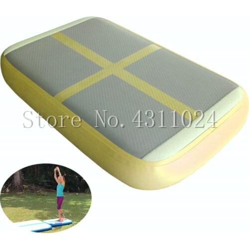 Free Shipping 1x1x0.2m and Air Roller Air Block and Air Board Inflatable Tumble Track Assisting With a foot pump