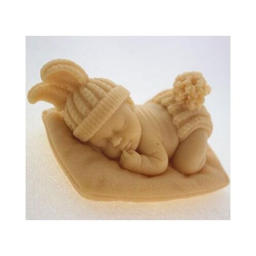 C330 children sleep soaps die candle silicone mold soap mold silicone soap soap mould silicone mold