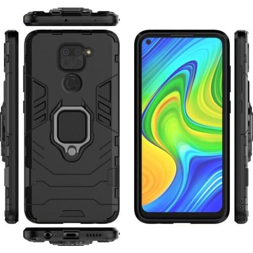 For XiaoMi RedMi Note 9S 9 Pro Case Armor With Finger Ring protection Case Redmi Note 8T 8 T Pro 7 6 5 Pro 4X 9A 9C 9 Cover Case