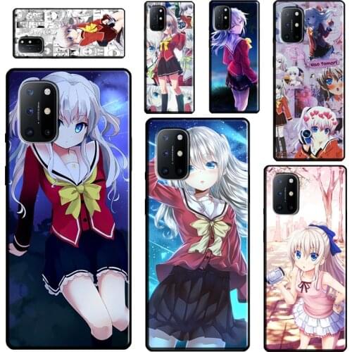 Tomori Nao Charlotte Anime For OnePlus 9 Pro 7 8 Pro 7T 8T 9R Case For Realme 8 Pro GT C3 C15 C21 Q3 6 7 Pro 7i Cover