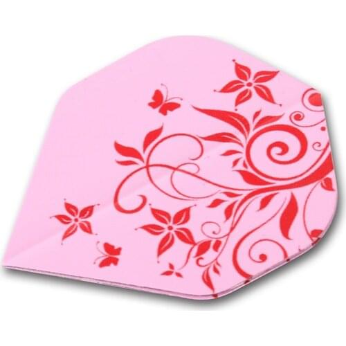 CUESOUL DHOLE Series 5 Set Design Pink Fllower Pink Dart Flights Wholesale For Steel Tip Darts and Soft Tip Darts