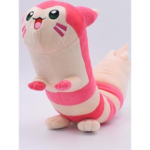 45cm Pokemon Furret Doll Animal Toys Soft Can Bending Amused Squirrel Game Anime Sentret Plush For Children Gift