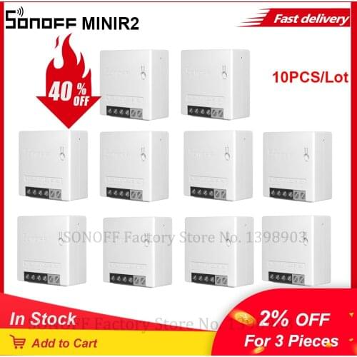 Wholesale Itead SONOFF Wifi Switch Module Universal Breaker Timer MINI DIY 2 Way Switch WiFi Smart Light Switch Works with Alexa