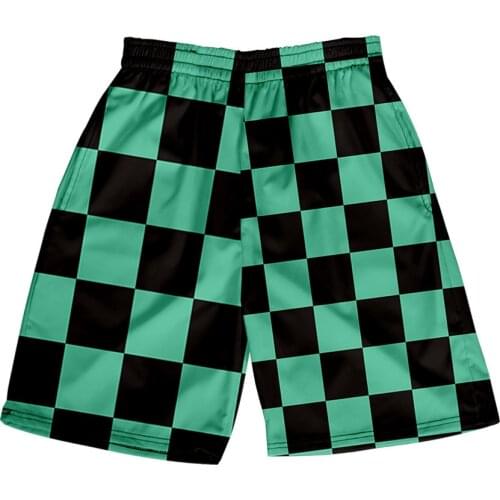 The new 2021 male animated 3 d printing beach shorts harajuku Streetwear men shorts in summer supersize 5 xl