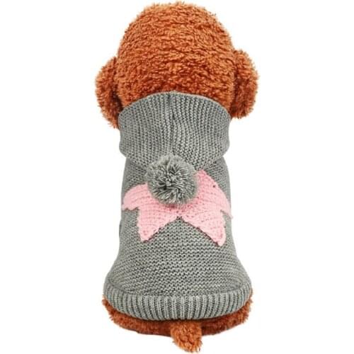 Puppy Clothes Costumes Small Dogs Winter Sweater Little Dog Coat Clothing Doggies Jacket Wholesale Dropshipping AT178