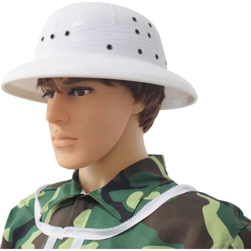 Plastic Vietnam Hat Factory Manufacturers Beekeeping Protective Hat Plastic Helmet for Beekeeping