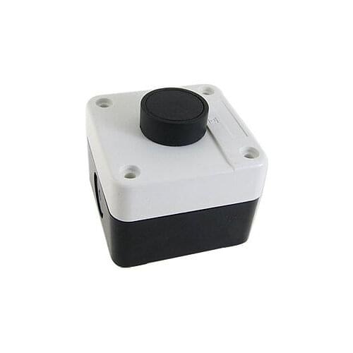 Plastic Casing Momentary Push Button Switch Station Box AC 240V