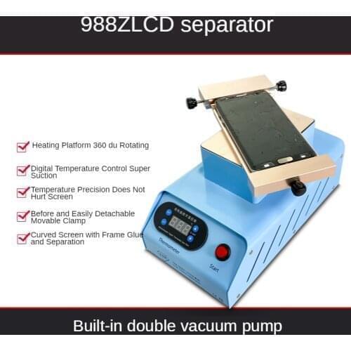 De-gluing Separator 988Z 7 Inches Power Tool Parts LCD Screen Separate Machine for Edge Screen Repair with Frame Separation