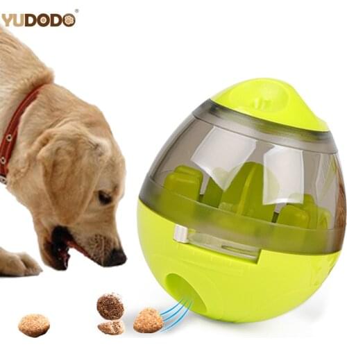 Dog Leaking Ball Toy Pet Training Food Ball Interactive Toy Improve IQ Treat Dispenser Dog Toy For Pet Cat Playing Eating