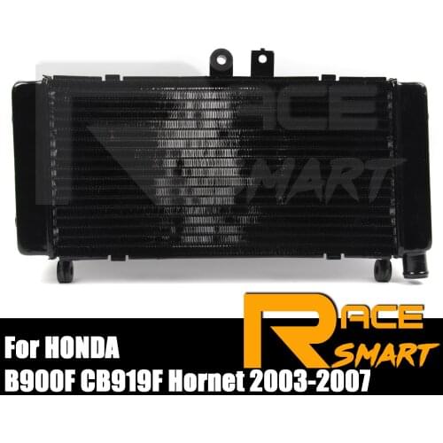 Motorcycle Radiator Engine Water Cooling Cooler System For HONDA CB900F CB919F Hornet 2003-2007 2004 2005 2006 CB 900F 919F CB