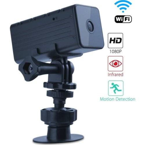 2021 New WD9 Mini Wifi Camera HD 1080P Night Vision Micro Cam Motion Detection Mini Camcorder Support 128g Card 2800mah Battery