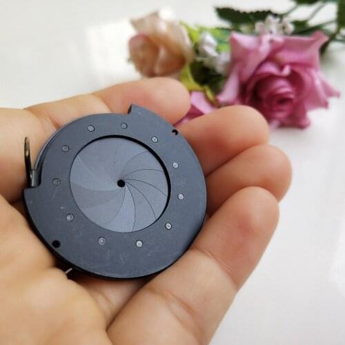 50pcs 1.8-22MM Metal Adjustable Zoom Iris Diaphragm Aperture Condenser Adapter with 11pcs Blades for Digital Camera Microscope