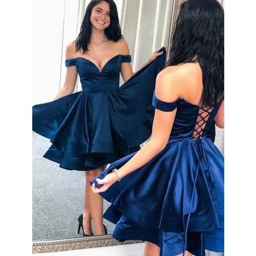 ANGELSBRIDEP Sweetheart Short Homecoming Dresses Vestidos de festa Fashion Off-Shoulder Special Occasion Graduation party Gowns