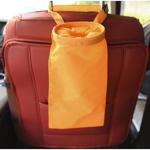 Car Trash Bag Waste Basket Container Auto Garbage Bin Bag Waste Bins Cleaning Tools Accessories Car Seat Back Litter Bag