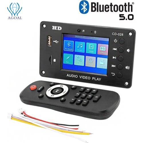 Bluetooth 5.0 MP3 Audio Decoder Music Player USB TF FM Radio DH Digital Decoding Module DIY Sound Home Speaker Amplifier
