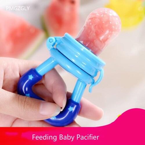 Food Storage Baby Fruit Vegetable and Fruit Supplementary Bite Happy Silica Gel Bite Bag Bag Feeding Tableware Feeding Pacifier