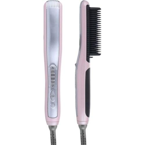Elitzia ETKD288CP Multi-functional Hair Comb Instant Heat Hair Straighter Hair Curler