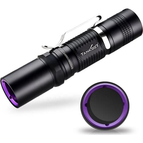 Tank007 UV-AA01 High Power 365nm LED Flashlights ,UV Anti-counterfeiting Ultraviolet UV Flashlight for Security Professional