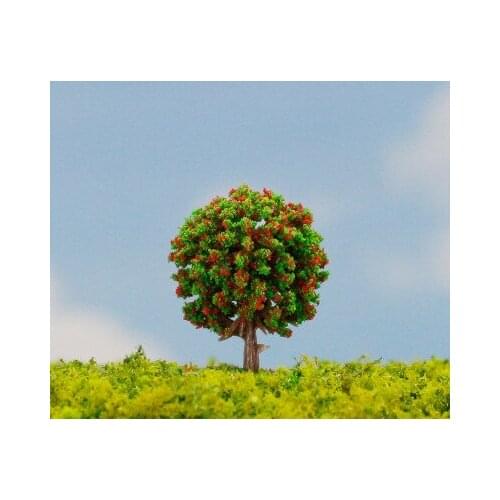 36 mm 100 PC artificial plastic ABS plastic model tree architecture layout of railway train model Mini ball tree