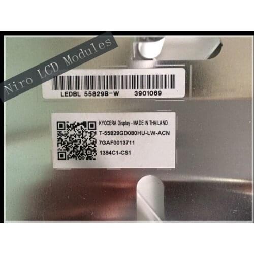 KCVV DHL/EMS Shipping Brand New 8" TFT LCD Display Screen T-55829GD080HU-LW-ACN LCD Panel For Car GPS/DVD Navigation Audio