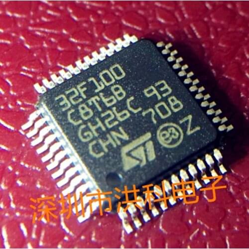 Xinyuan 2019+ 100%new imported original STM32F100 STM32F100C8T6B LQFP48 STM32F100R8T6B STM32F100RBT6 LQFP-64 microcontrolle