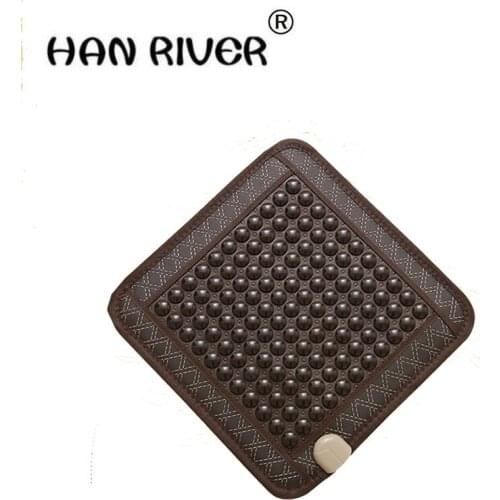 The new 2017 comfortable massage chair jade pad heating pad germanium stone pad tomalin massage cushions office