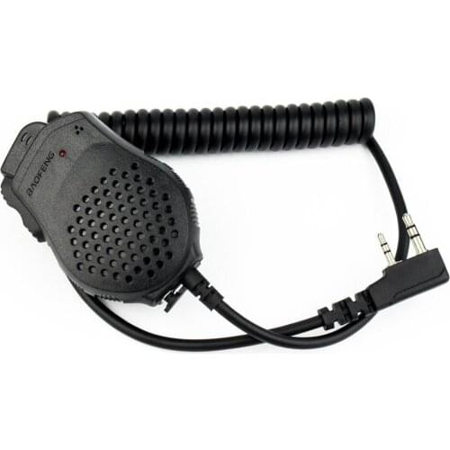 Oppxun 2 PIN PTT Speaker Mic Microphone For KENWOOD BAOFENG POFUNG WOUXUN PUXING Radio