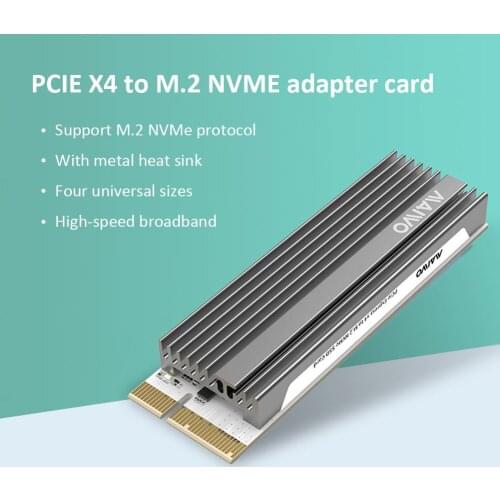 MAIWO PCIE to M.2 NVME Riser Adapter Card Board HDD 32Gbps Expansion Card Computer Adapter 2230/2242/2260 HDD SSD for WIN7/8/10