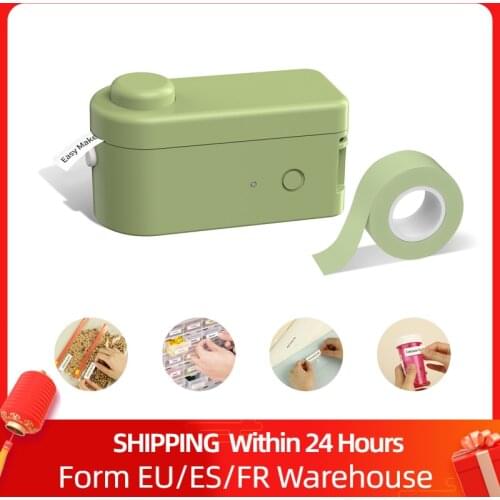 Label Maker Portable impresora portátil Pocket Printer Thermal Label Printing Machine Wireless BTConnection Printing DIY Sticker