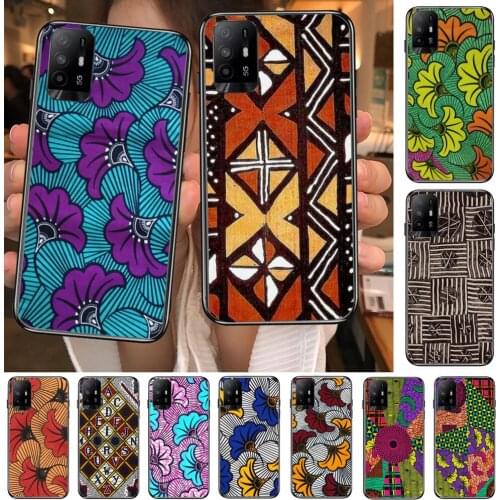 African style fabric printFor Realme C3 Case Soft Silicon Back cover OPPO Realme C3 RMX2020 Coque Capa Funda find x3 pro C21 8 P