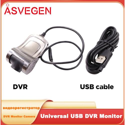Universal Night Vision USB Dash Car Camera DVR Video Recorder ADAS Lane Departure Warning Dashcam Video DVR