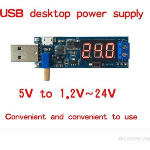 DC-DC 5V to 1.2V-24V USB Step UP/Down Power Supply Module Adjustable Converter N27 20 Dropshipping