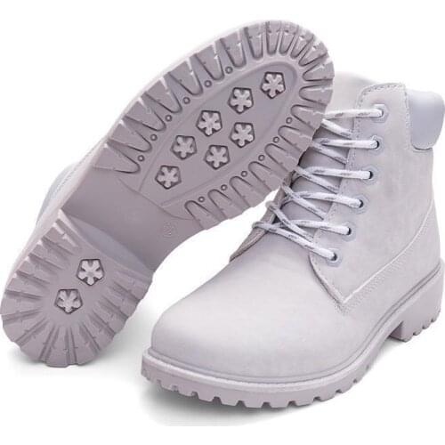 Winter Womens Boots Martin Boots Thick Warm Womens Shoes Womens Wear Ordinary Shoes Rib Platform Shoes Platform Boots