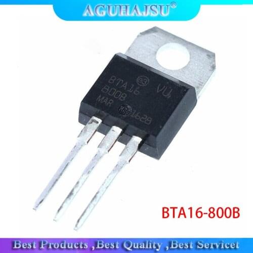 10pcs BTA16-800B BTA16-800 BTA16 Triacs 16 Amp 800 Volt TO-220 new original