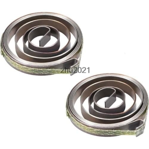 Drill Press Spring Quill Feed Return Coil Spring Assembly 680mm 36x6x0.65mm 2pcs