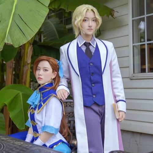 Anime My Next Life As A Villainess: All Routes Lead To Doom! Cosplay Costume Keith Kras Kraais Cosplay Costumes Uniform Men