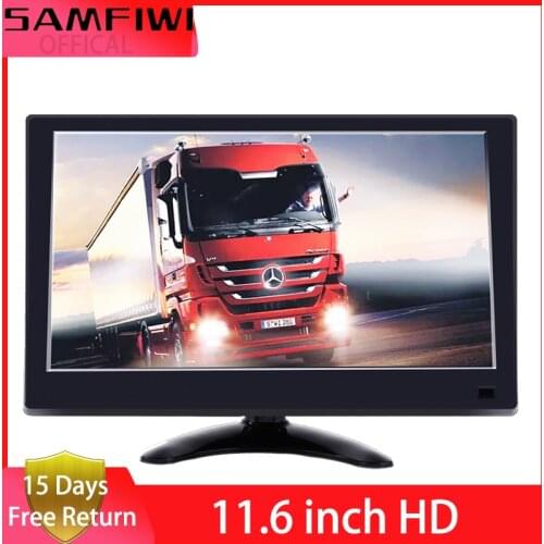 Hot 12V-24V 11.6 Inch Car Headrest Display Monitor Rear View Display And Rearview Reverse Backup Camera Car Tv Display