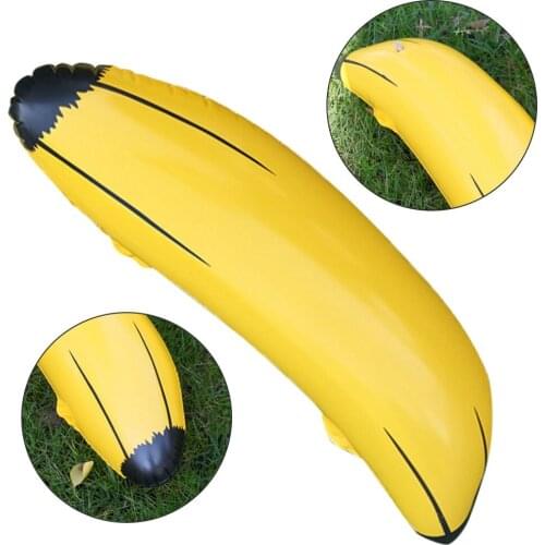 Inflatable Banana PVC Blow Up Fruit Cute Toy Kids Pool Water Ball Children Fruit Toy Party Inflatable Toy
