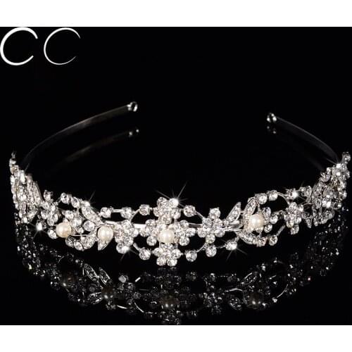 Romantic Hair Jewellery Gift for Girls Top Austrian Crystal Tiaras Crowns for Women Wedding Engagement Party Fashion Bijoux F021