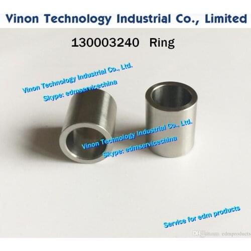 2pcs/lot) 130003243 edm Ring (Stainles steel) for Robofil 190,290,300,310,390,500 Charmilles edm parts 130.003.243 for Lower