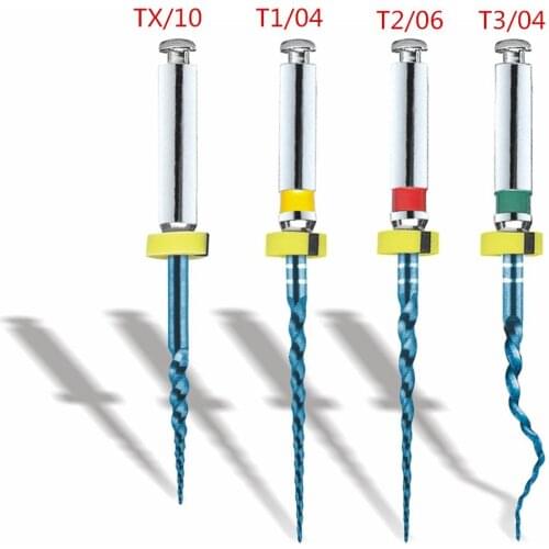 4Pcs/Set Dental Nickel Titanium Heat Activation Heat Activated S3 System Machine File