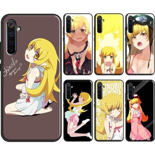 Anime Monogatari Shinobu For OnePlus 9 Pro 8 7T 8T Nord Case For OPPO Realme 8 Pro X2 6 7 Pro GT Neo C3 C21 Cover