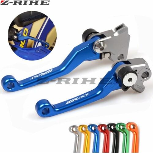 CNC Pivot Racing Motocross Off Road Accessories Brake Clutch Levers Dirt Bike Lever for YAMAHA WR450F WR 450F WR450-F 2001- 2015