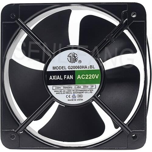 For G20060HA2BL the CW - 220 v 200 * 200 * 60 mm 20060 axial flow fan One year warranty