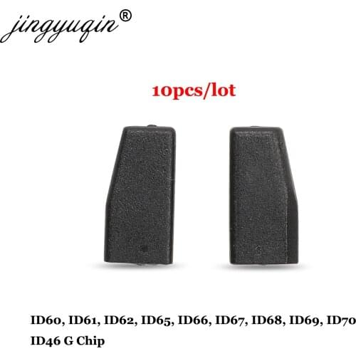 Jingyuqin 10pcs ID46 ID60 ID61 ID62 ID65 ID66 ID67 ID68 ID69 ID70 G 4C Transponder Chip for Auto Remote key Locksmith Tool