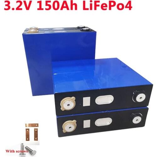 GTK LiFePo4 3.2v 150Ah lithium battery LFP Lithium Iron Phosphate for diy 12v 24v 48v 300ah 150ah 600ah solar energy