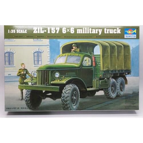 1/35 Soviet 157 Gil 6X6 Transport Truck Military Plastic Assembly Model Military Vehicle