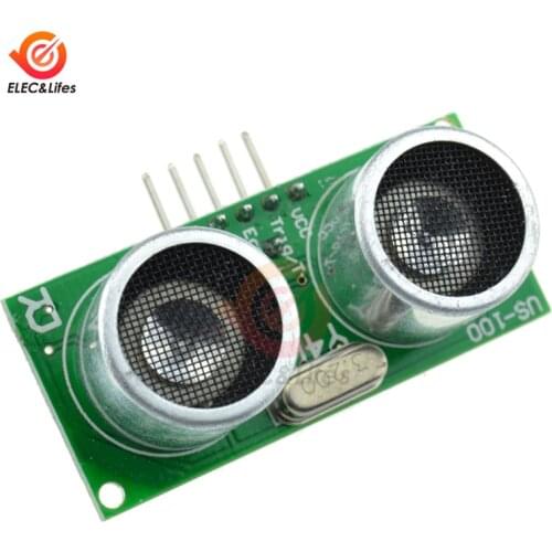US-100 Ultrasonic Sensor Module US100 Temperature Compensation Distance Measuring Module DC 2.4V-5V For Arduino