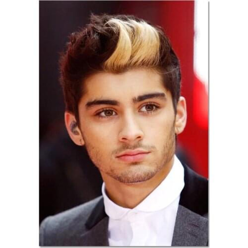 New Arrival Custom Zayn Malik Poster Home Decoration Fashion Silk Fabric Wall Poster Customize Poster 2020.6.15